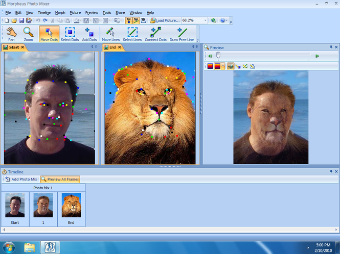 Free morphing software